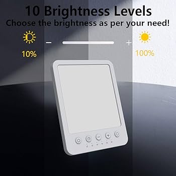 Easysleep Therapy Lights Lamp Sun 10000 Lux for Depression